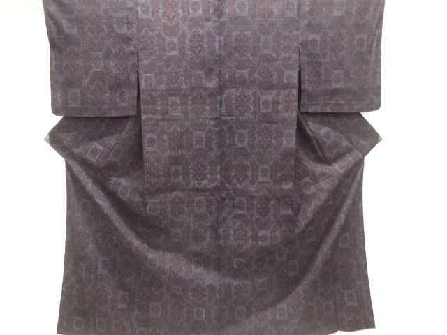 Japanese Kimono / Tsumugi Omeshi Silk